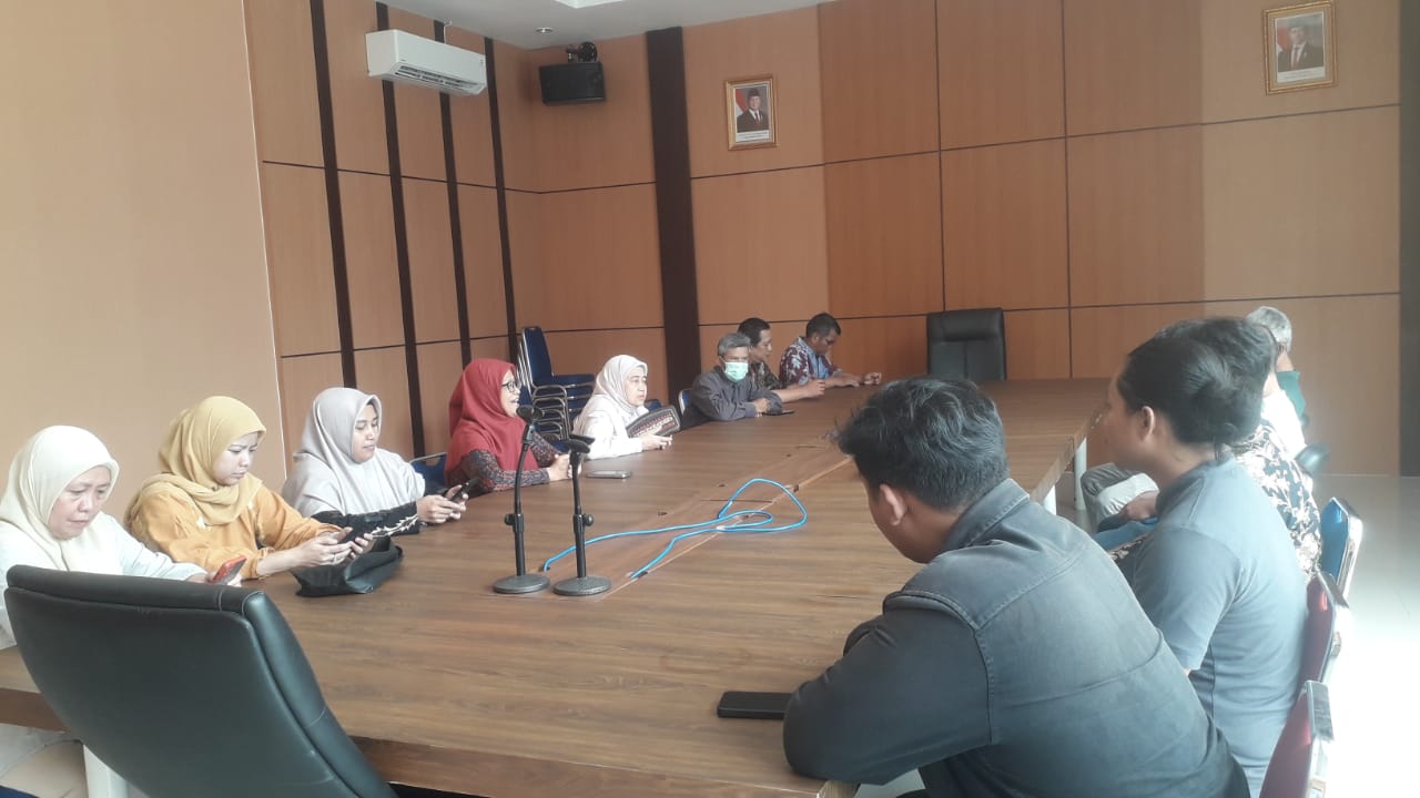 Rapat koordinasi serah terima